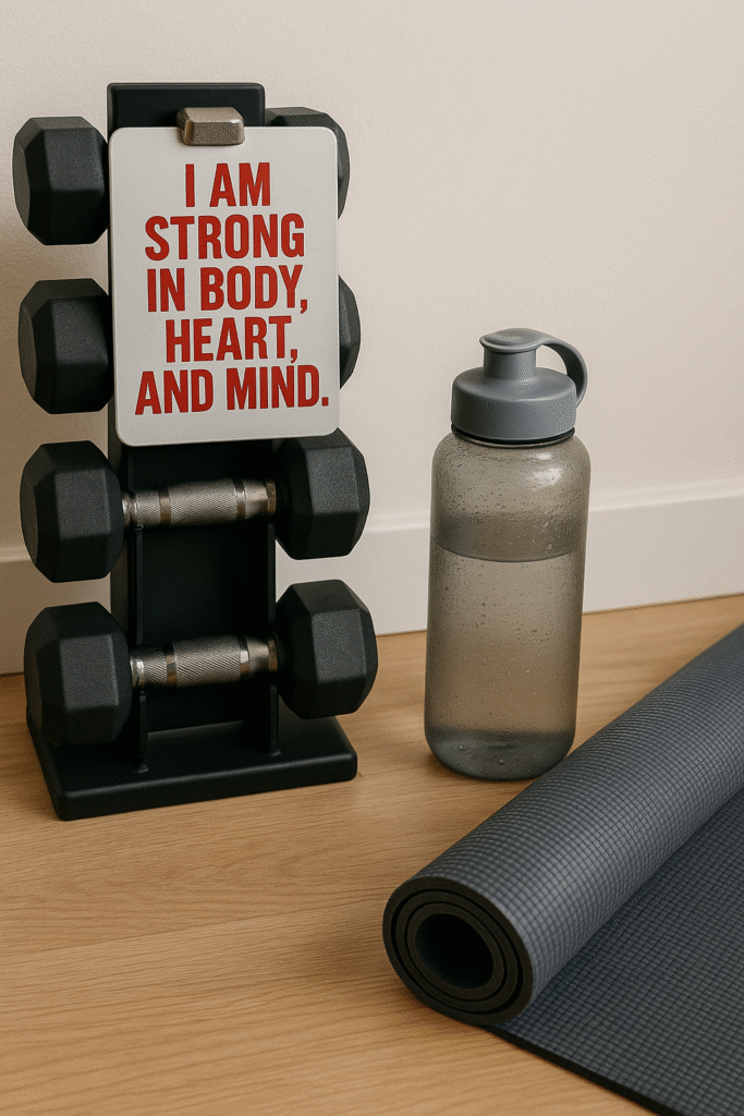 I am strong in body, heart, and mind.