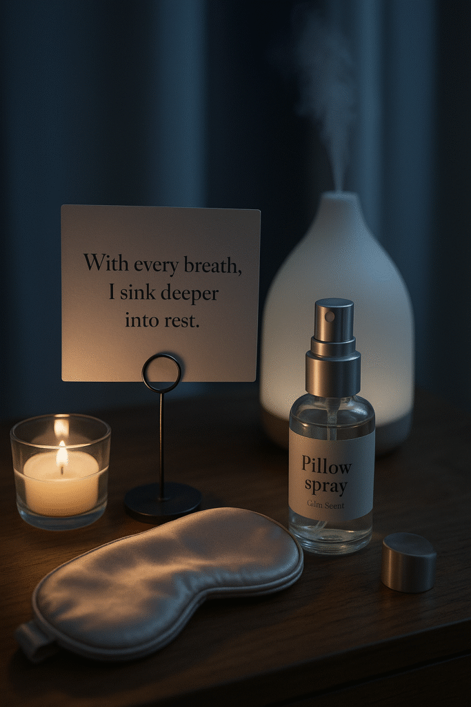With every breath, I sink deeper into rest.