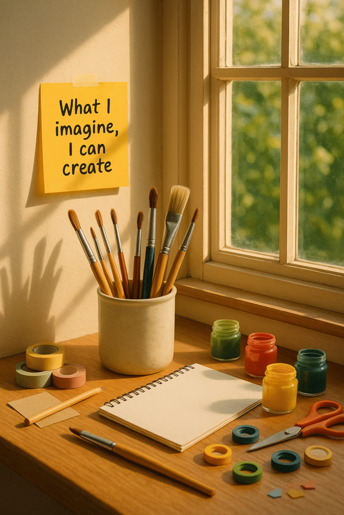 Creating Through Imagination