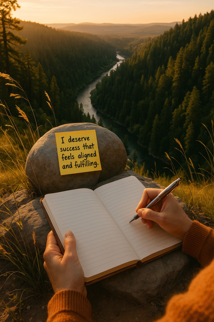 I deserve success that feels aligned and fulfilling.