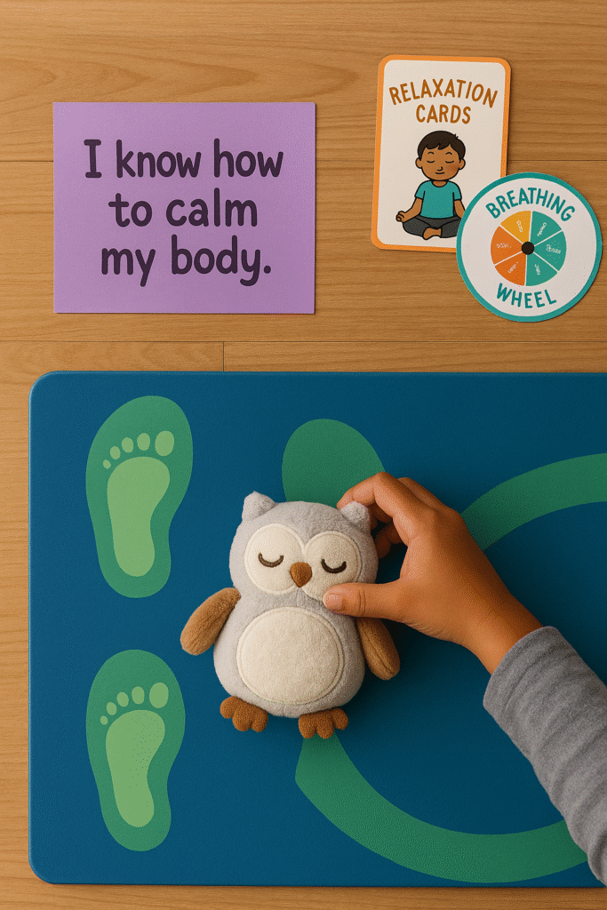 I know how to calm my body.