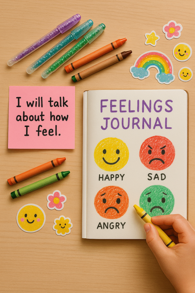 I will talk about how I feel.