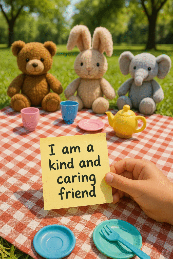 I am a kind and caring friend.