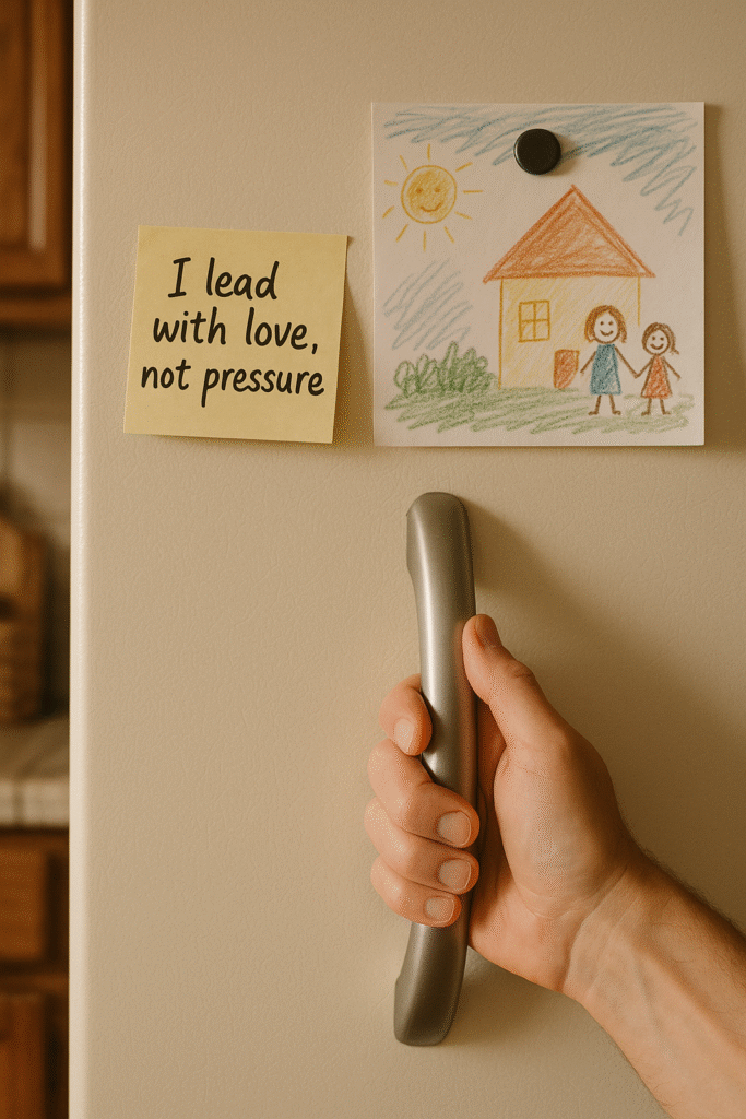 I lead with love, not pressure
