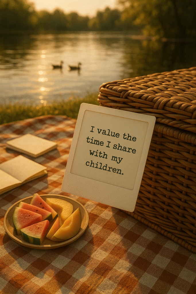 I value the time I share with my children