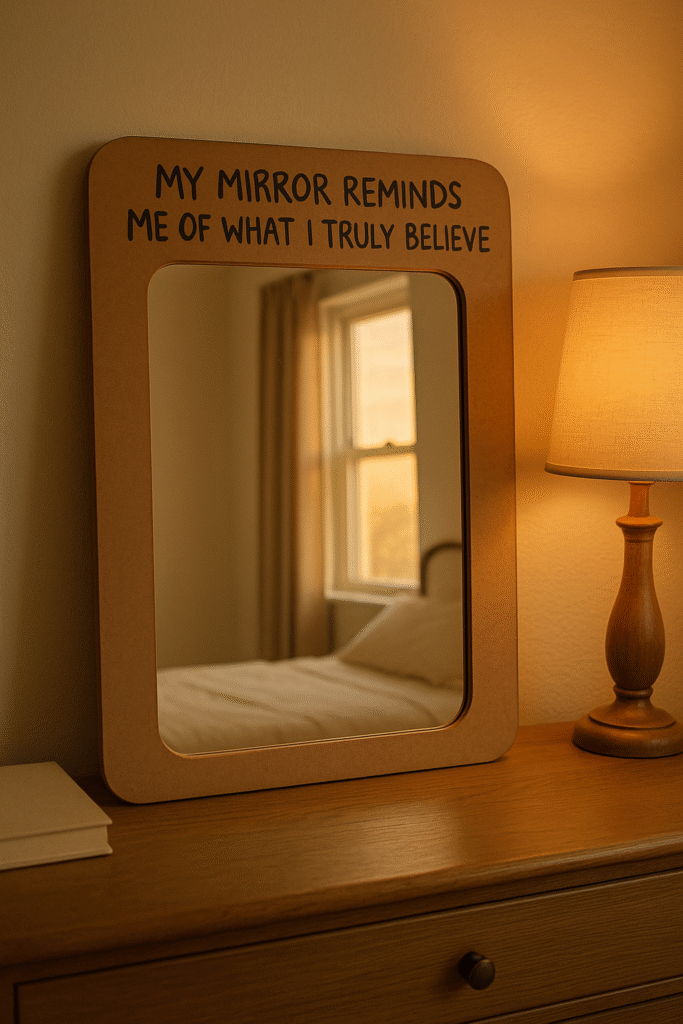 Belief-Based Mirror Frame