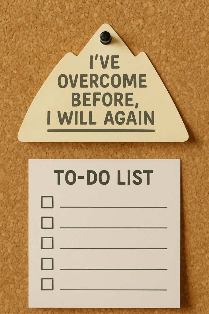 I’ve overcome before, I will again