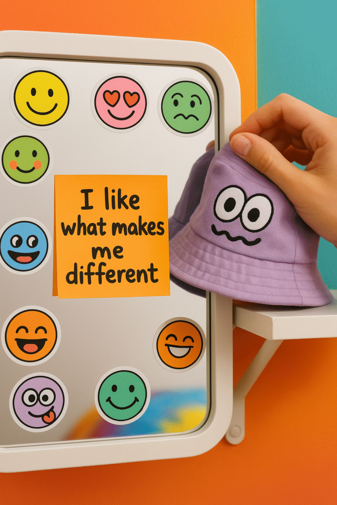 I like what makes me different.