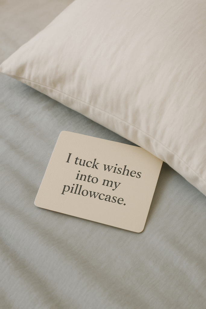 Pillowcase Wish Ritual