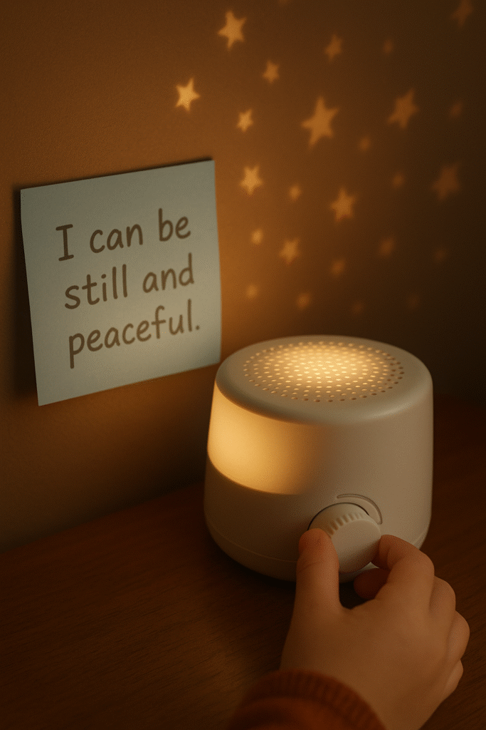 I can be still and peaceful.