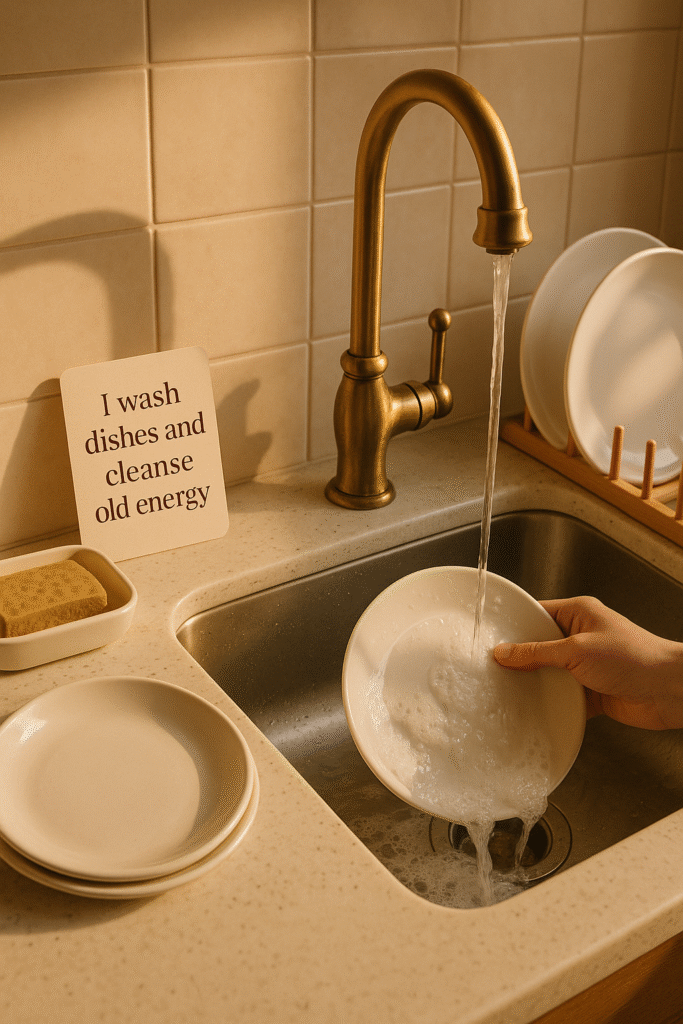 Cleansing Through Dishwashing