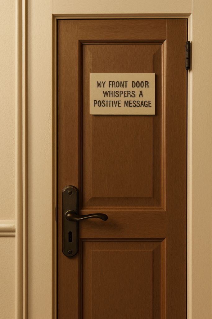 Front Door Encouragement
