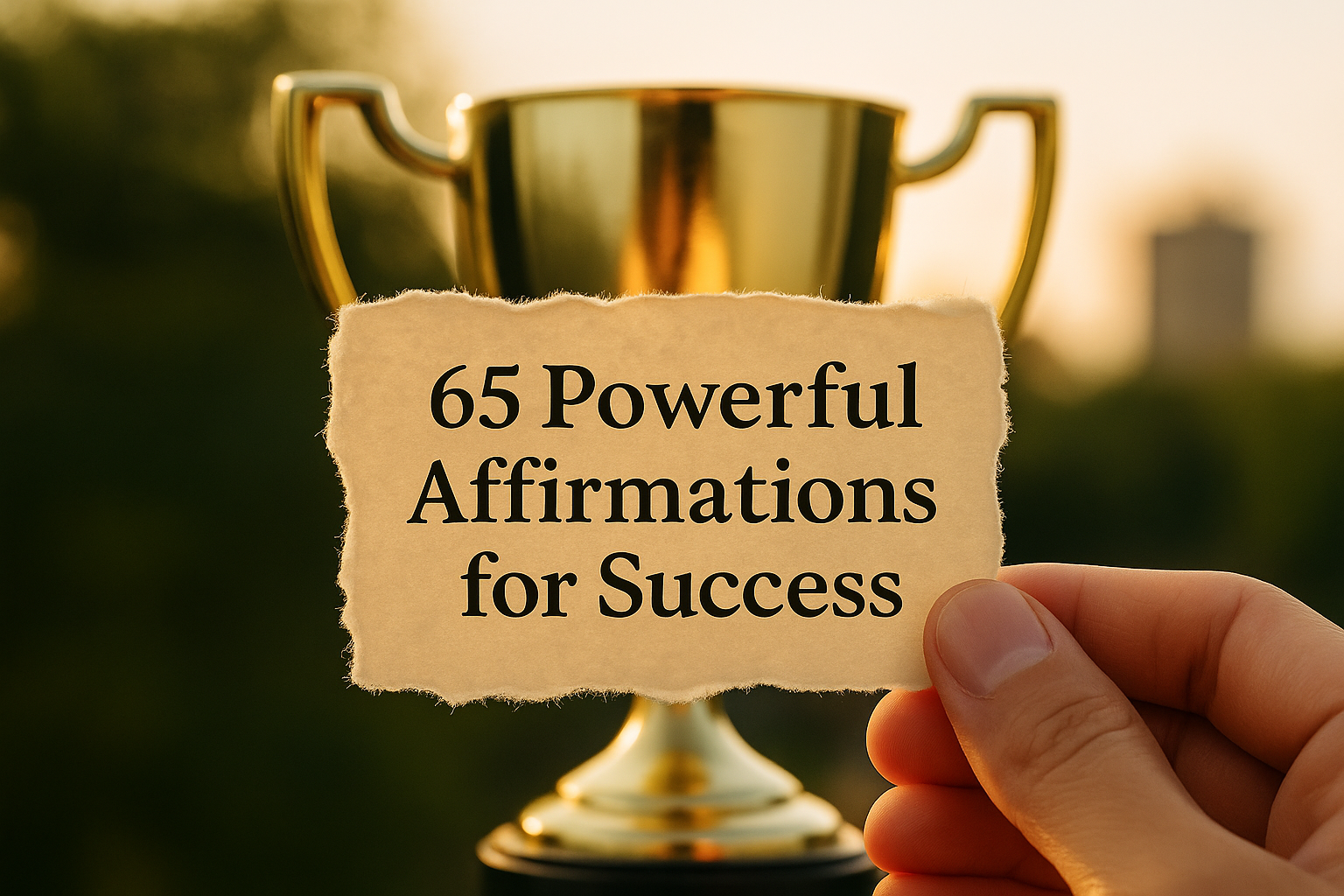 positive affirmation for success