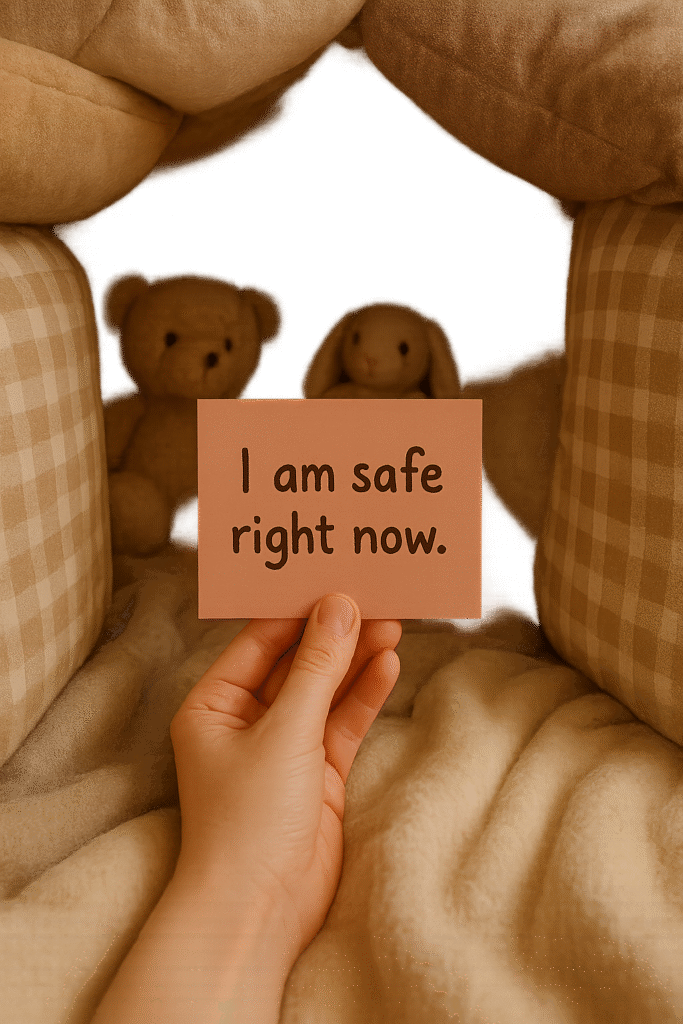 I am safe right now.