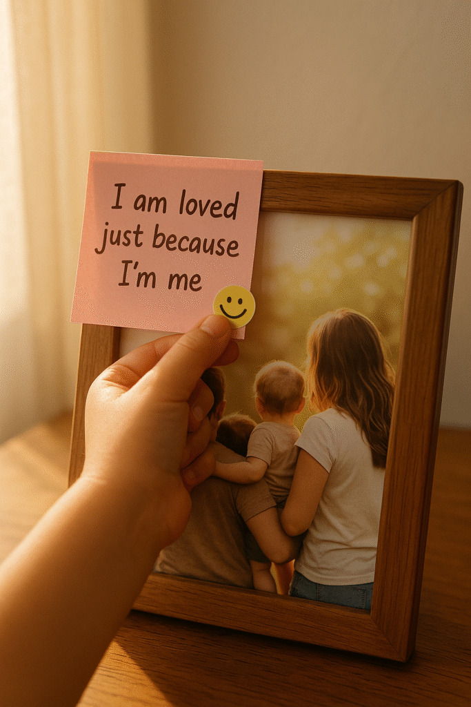 I am loved just because I’m me.
