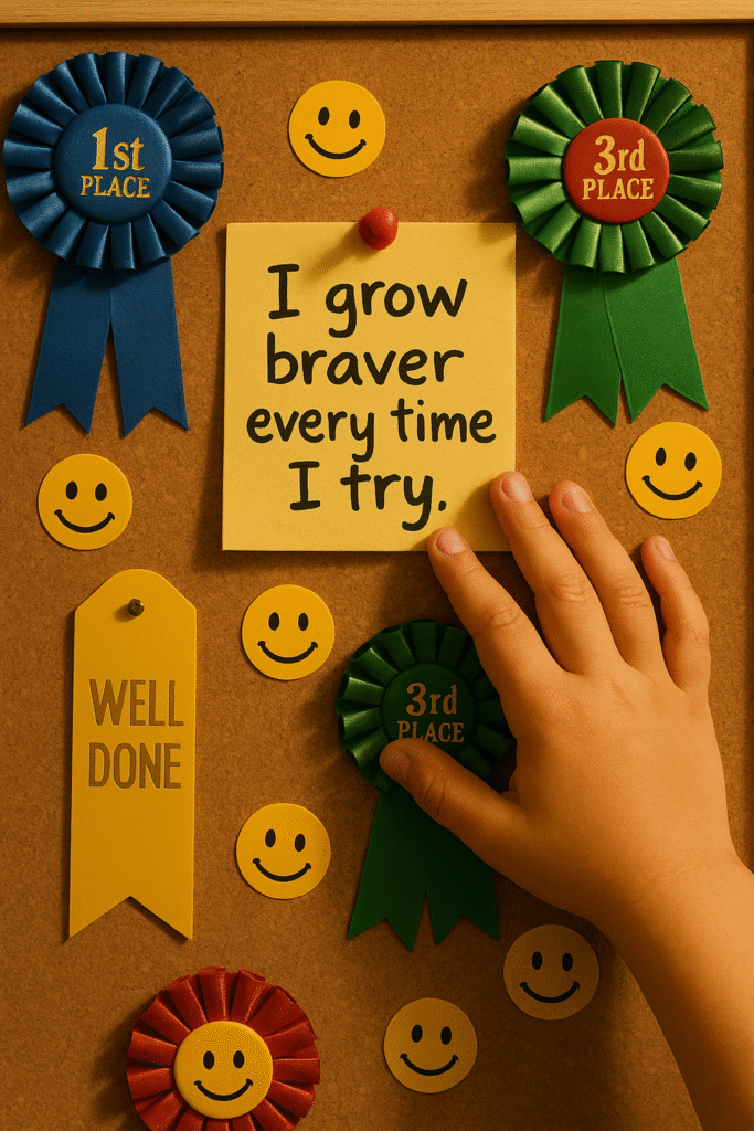 I grow braver every time I try.