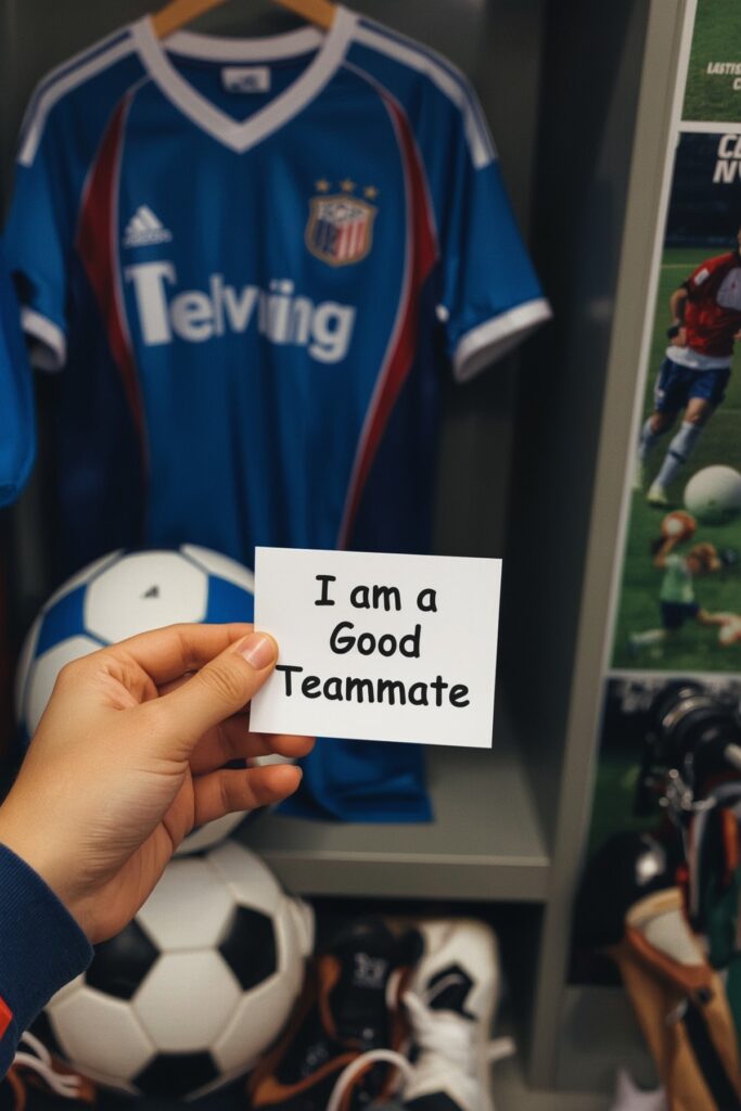 I am a good teammate.