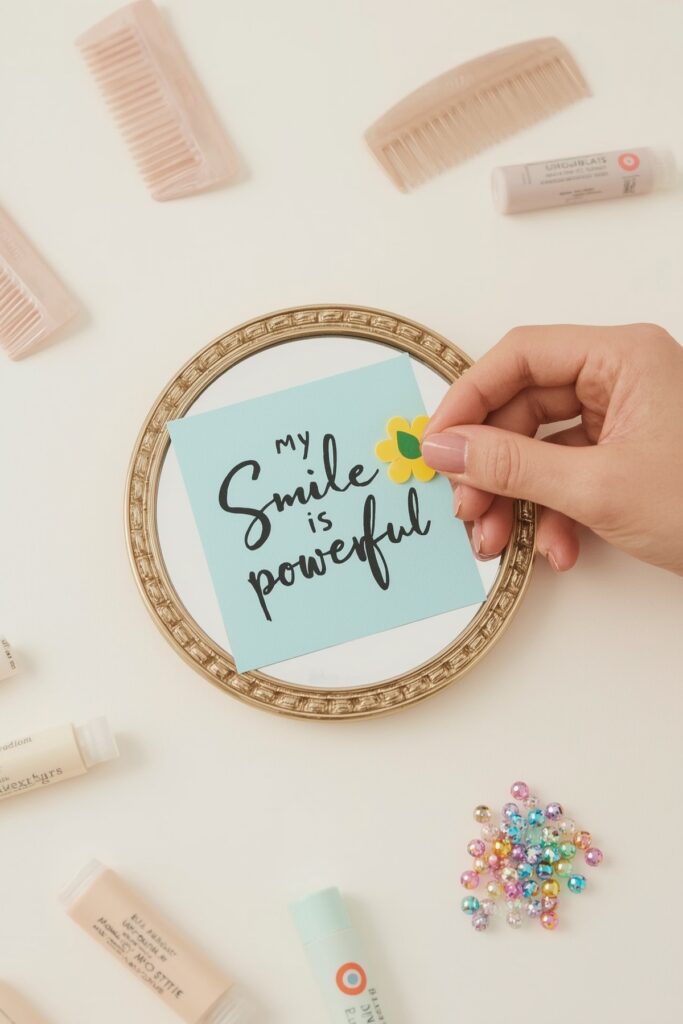 My smile is powerful.