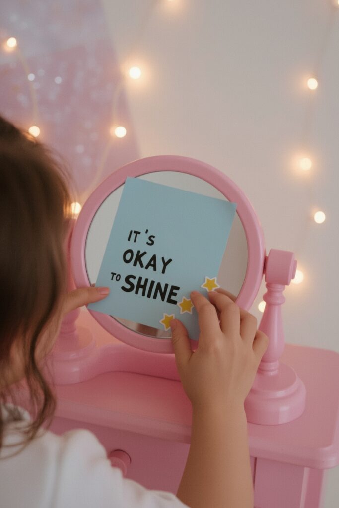 It’s okay to shine.