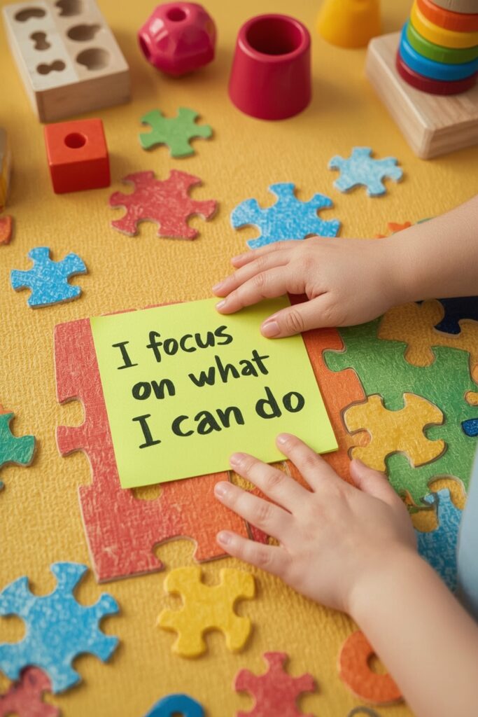 I focus on what I can do.