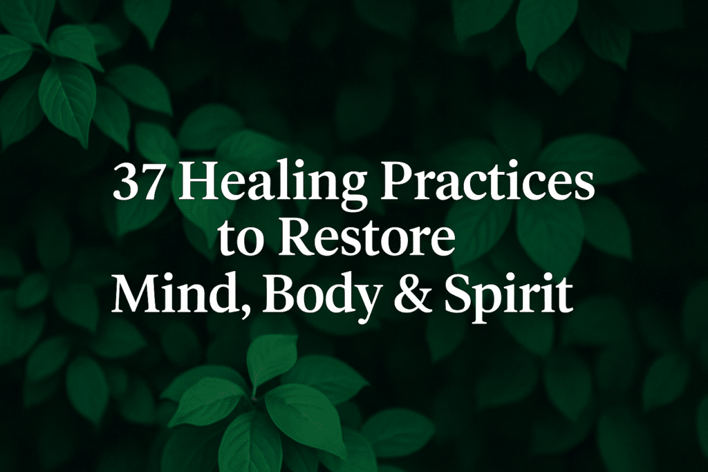 Healing affirmations