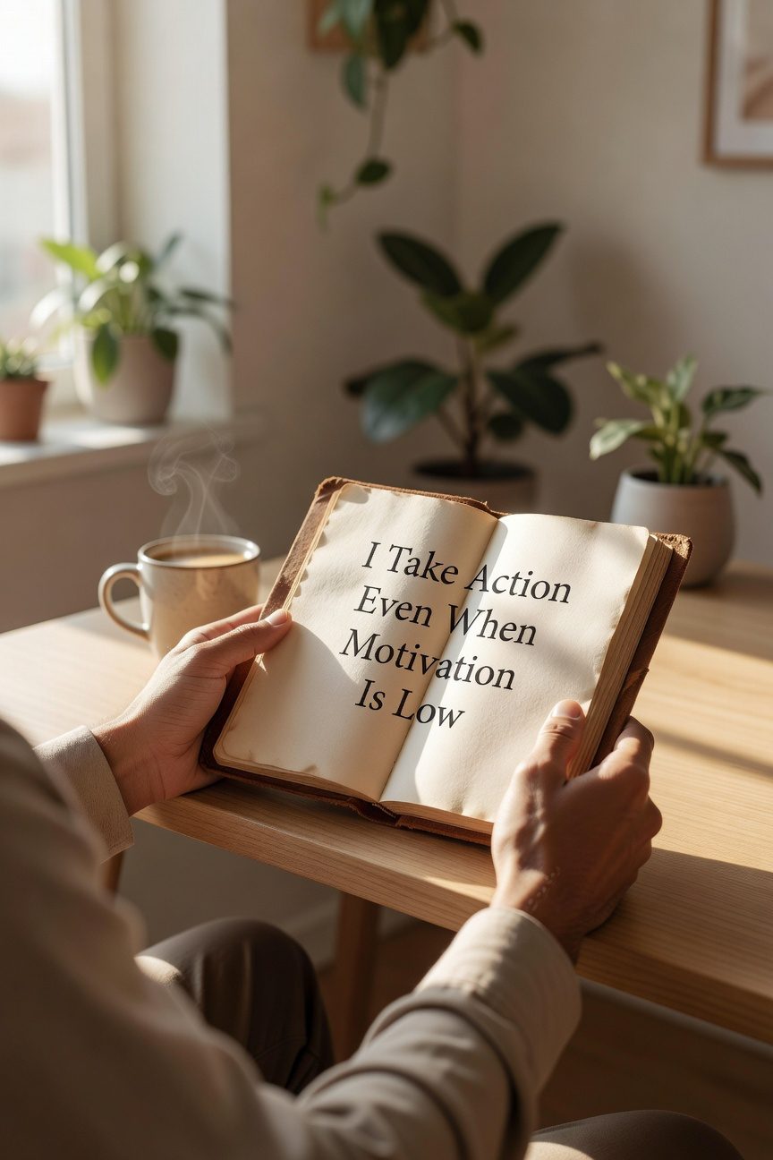 action over motivation always