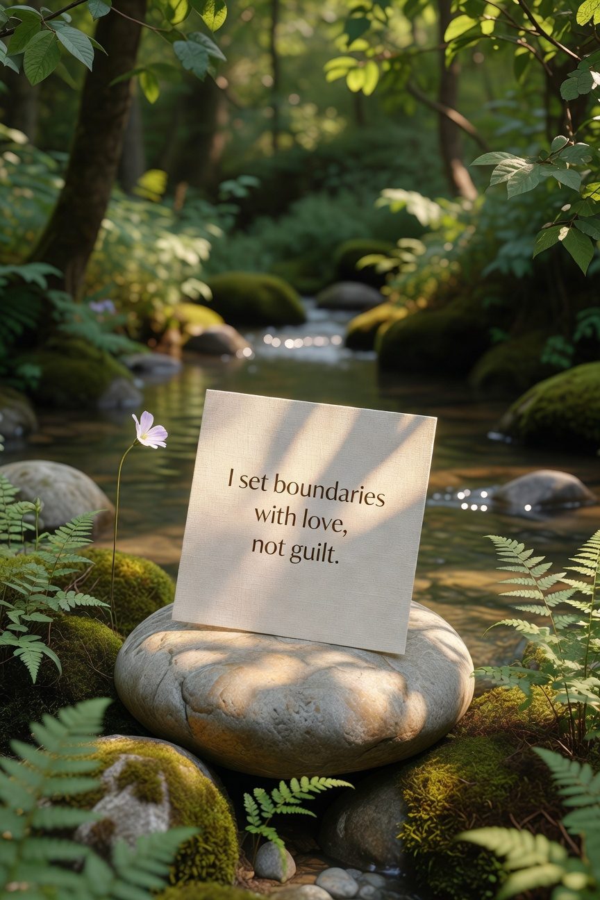 confidently nurturing healthy boundaries