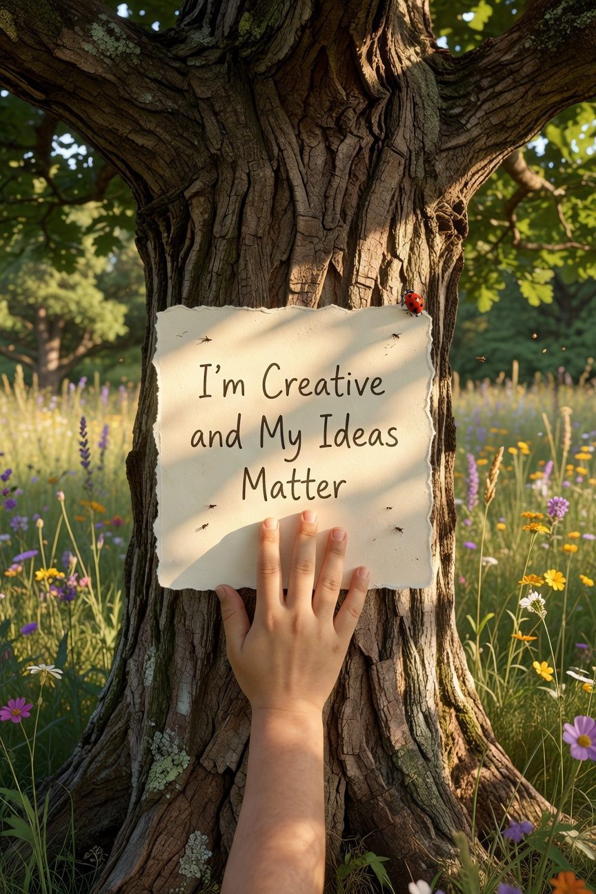 creative expression builds confidence