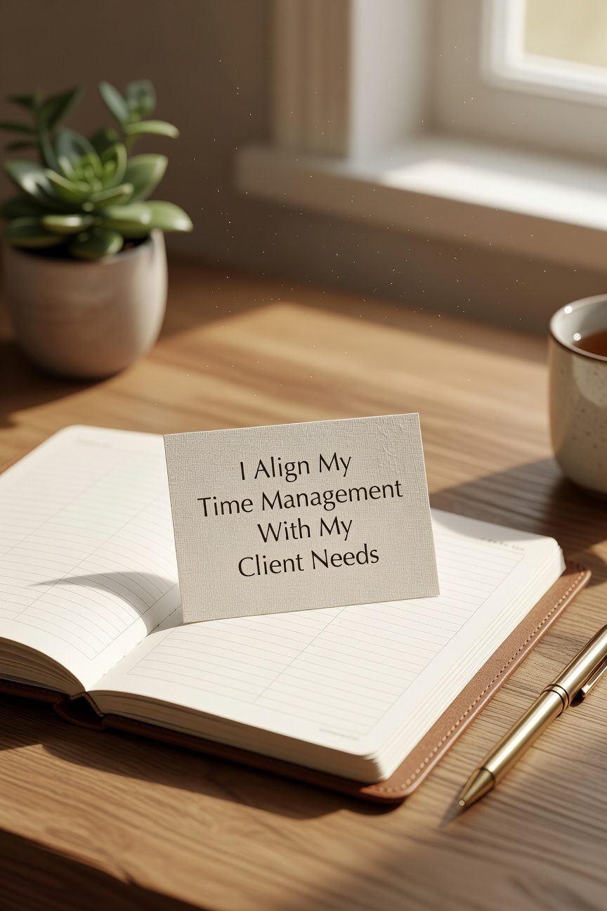 customized client centric time management