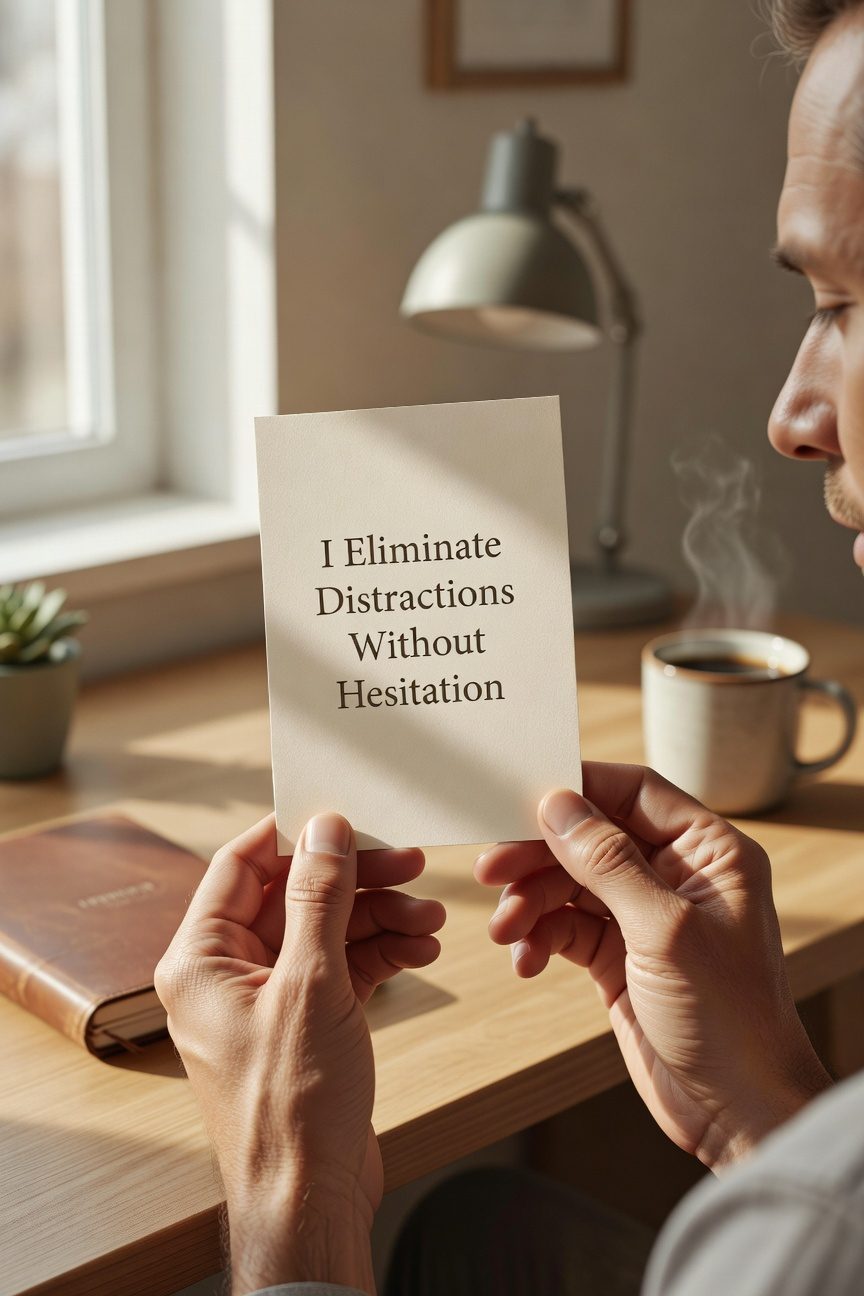 eliminating distractions for productivity