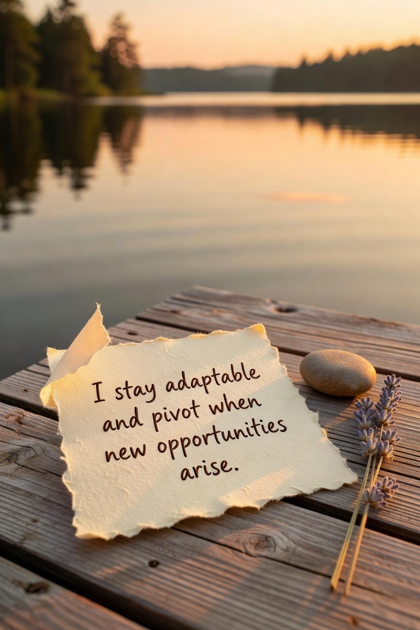 embrace flexible strategic pivots