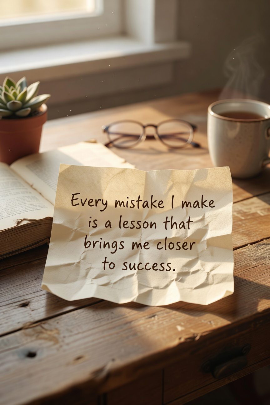 embrace mistakes for growth
