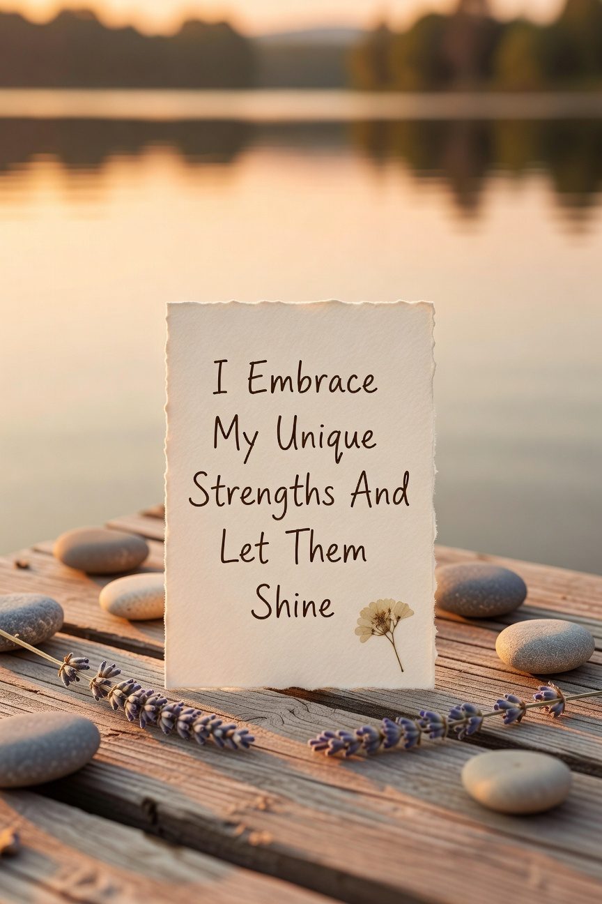 embrace unique personal strengths