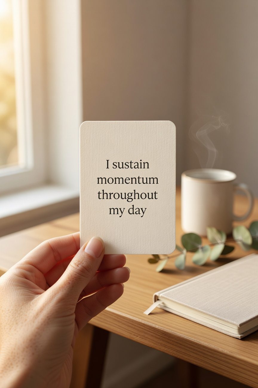 harness energy for productivity