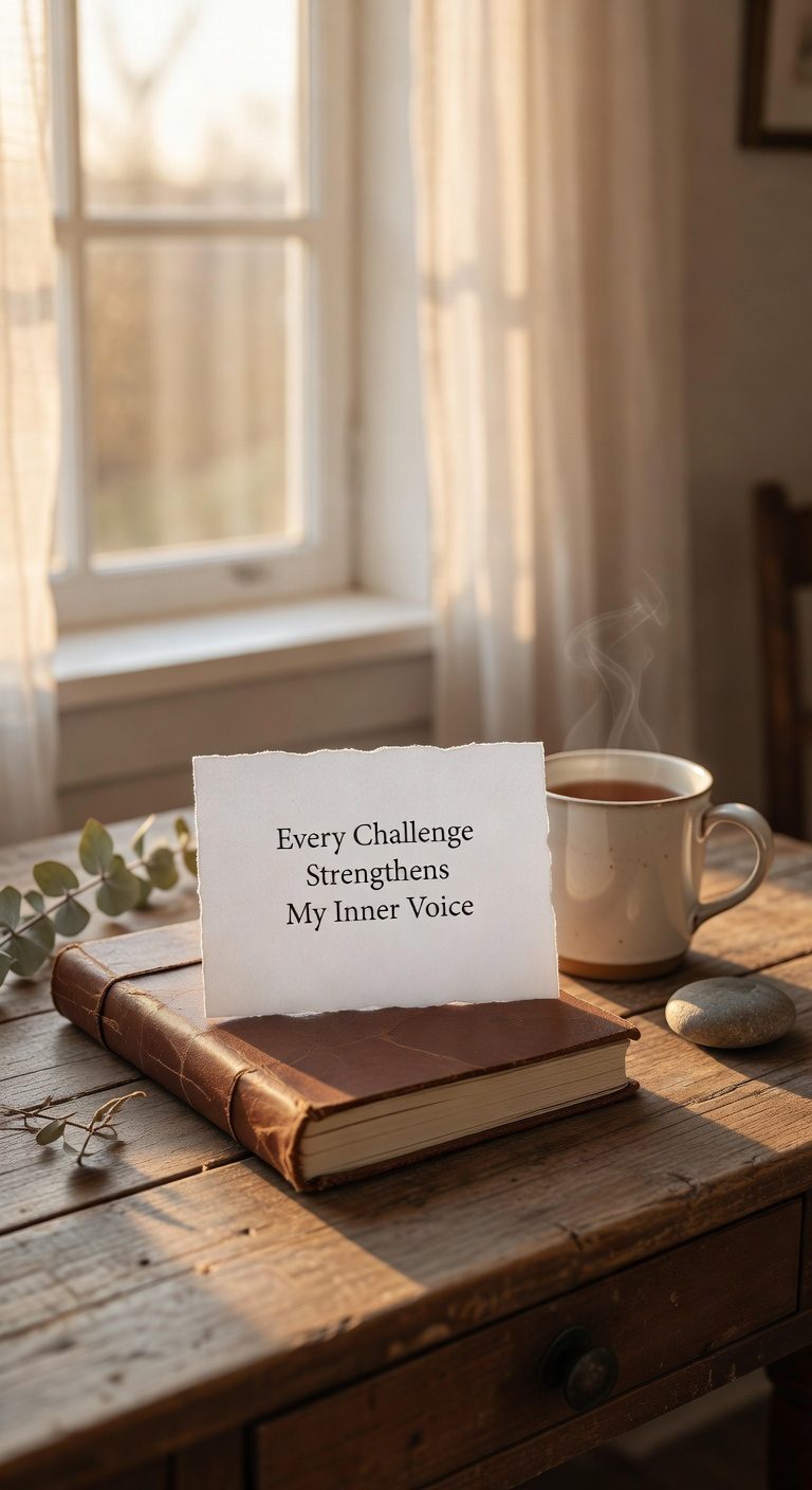 inner voice through challenges