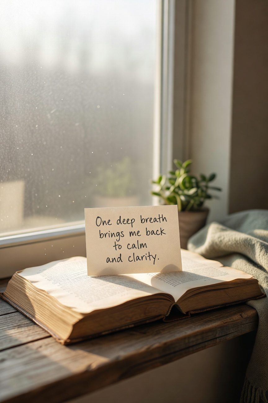 mindful breathing for motherhood