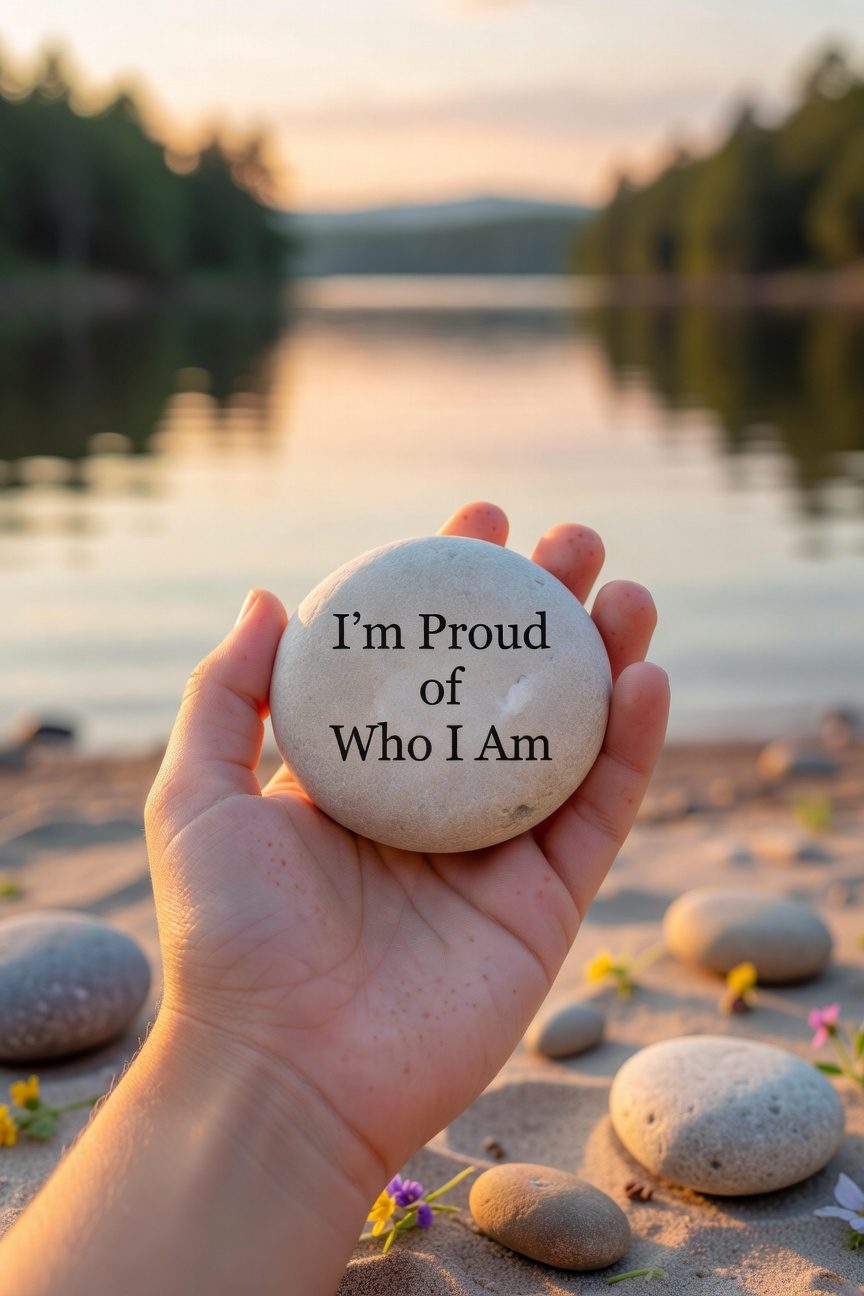 self acceptance through positive affirmations