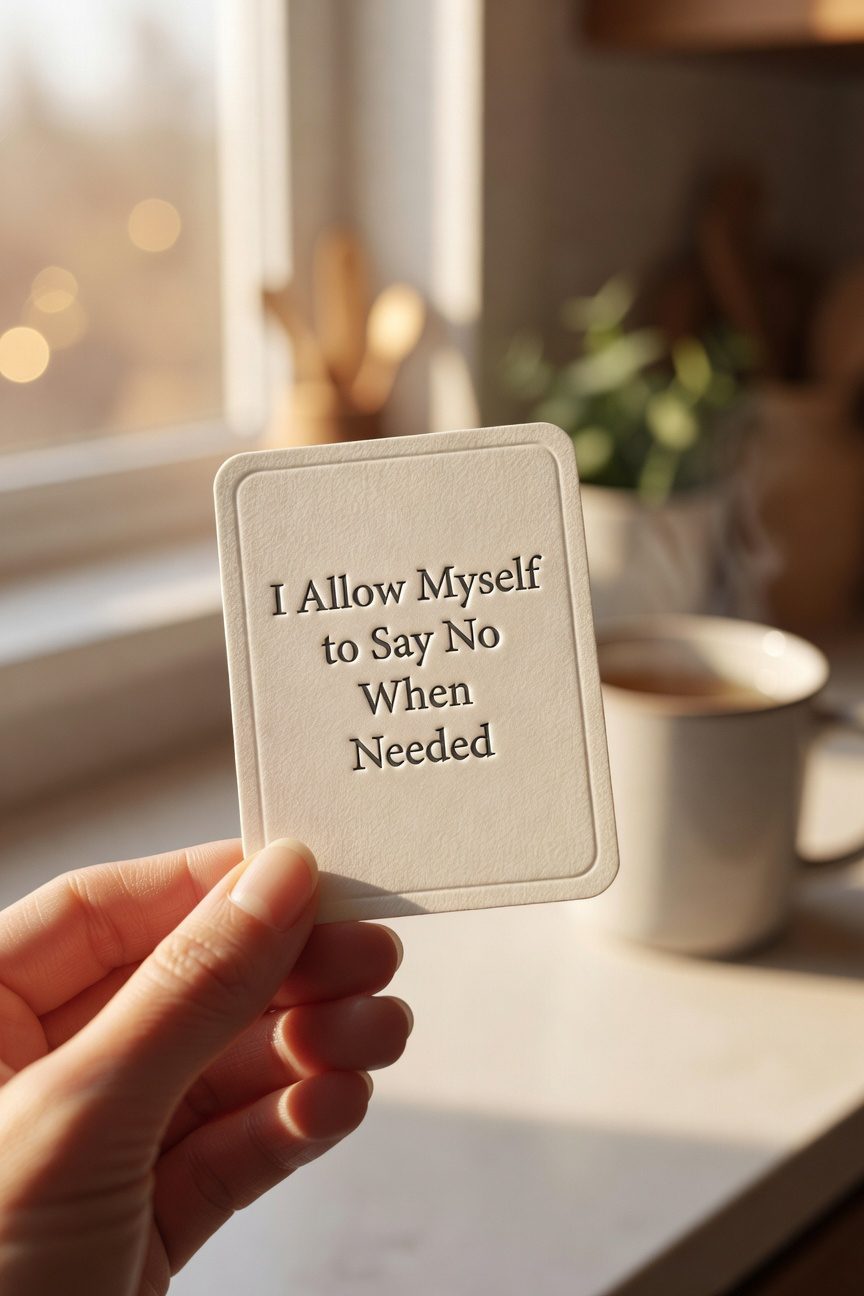 self care through assertive boundaries