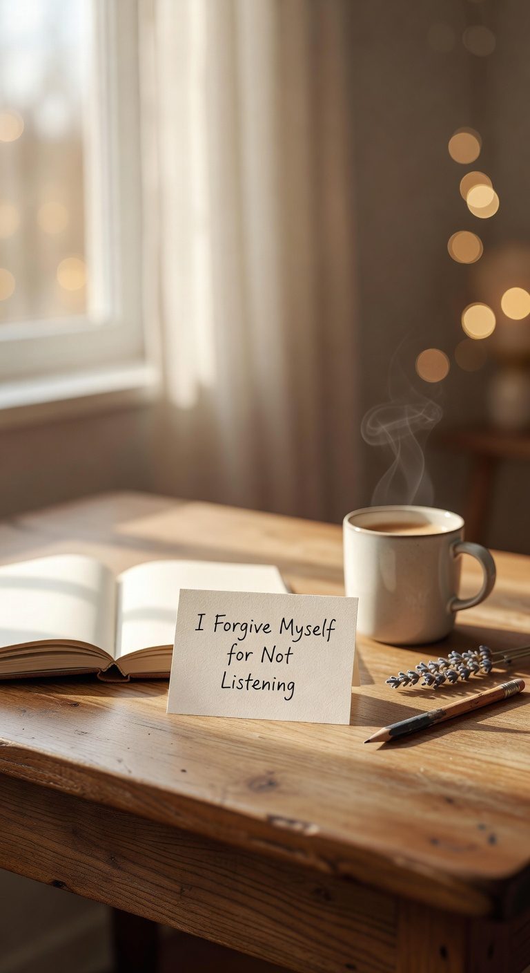 self forgiveness for neglecting