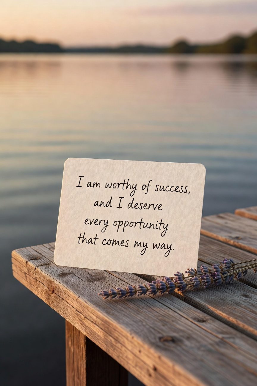 self worth amid quiet doubt