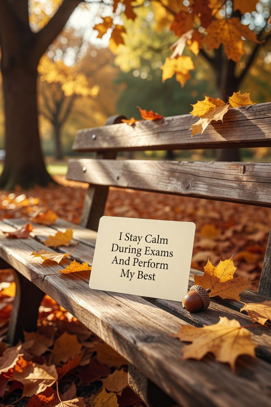 stay calm perform well