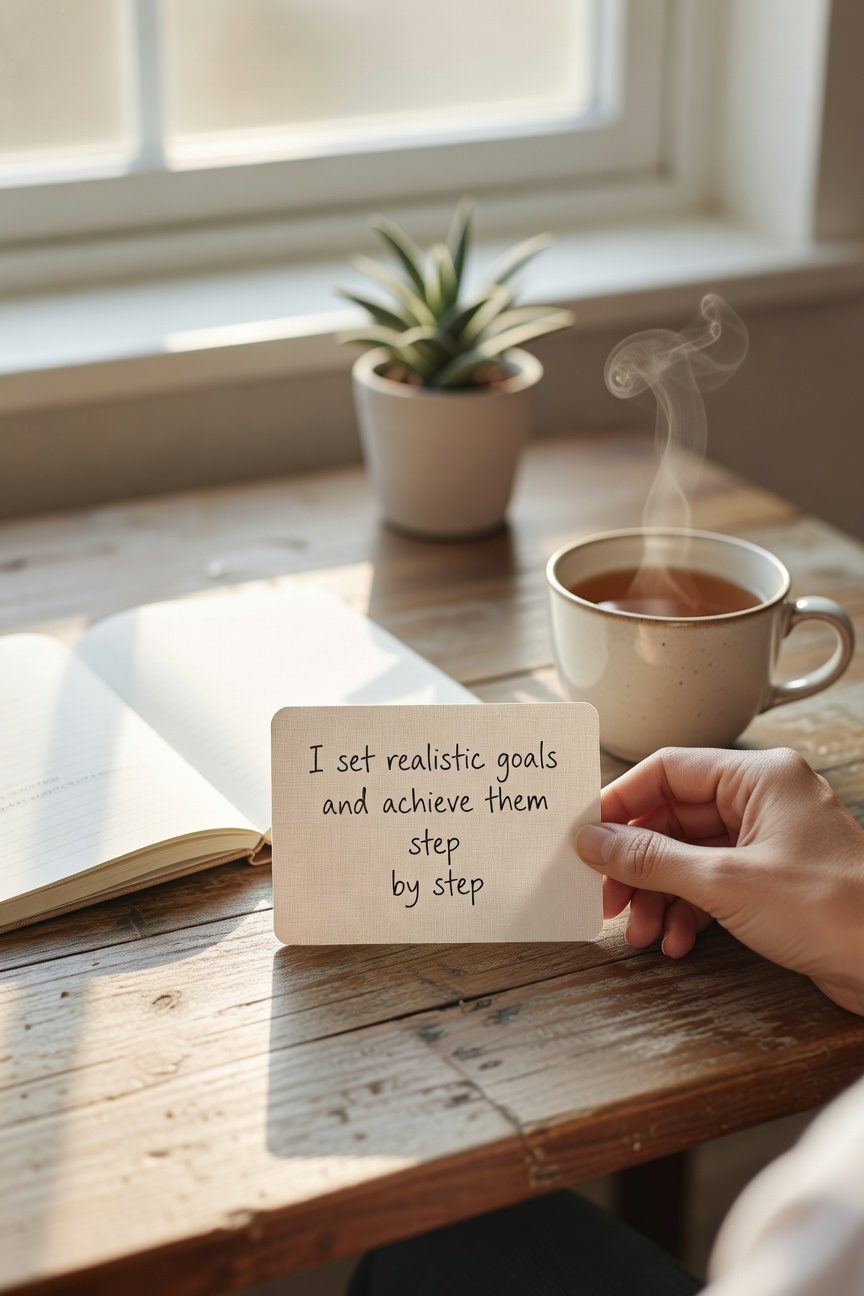 step by step goal achievement