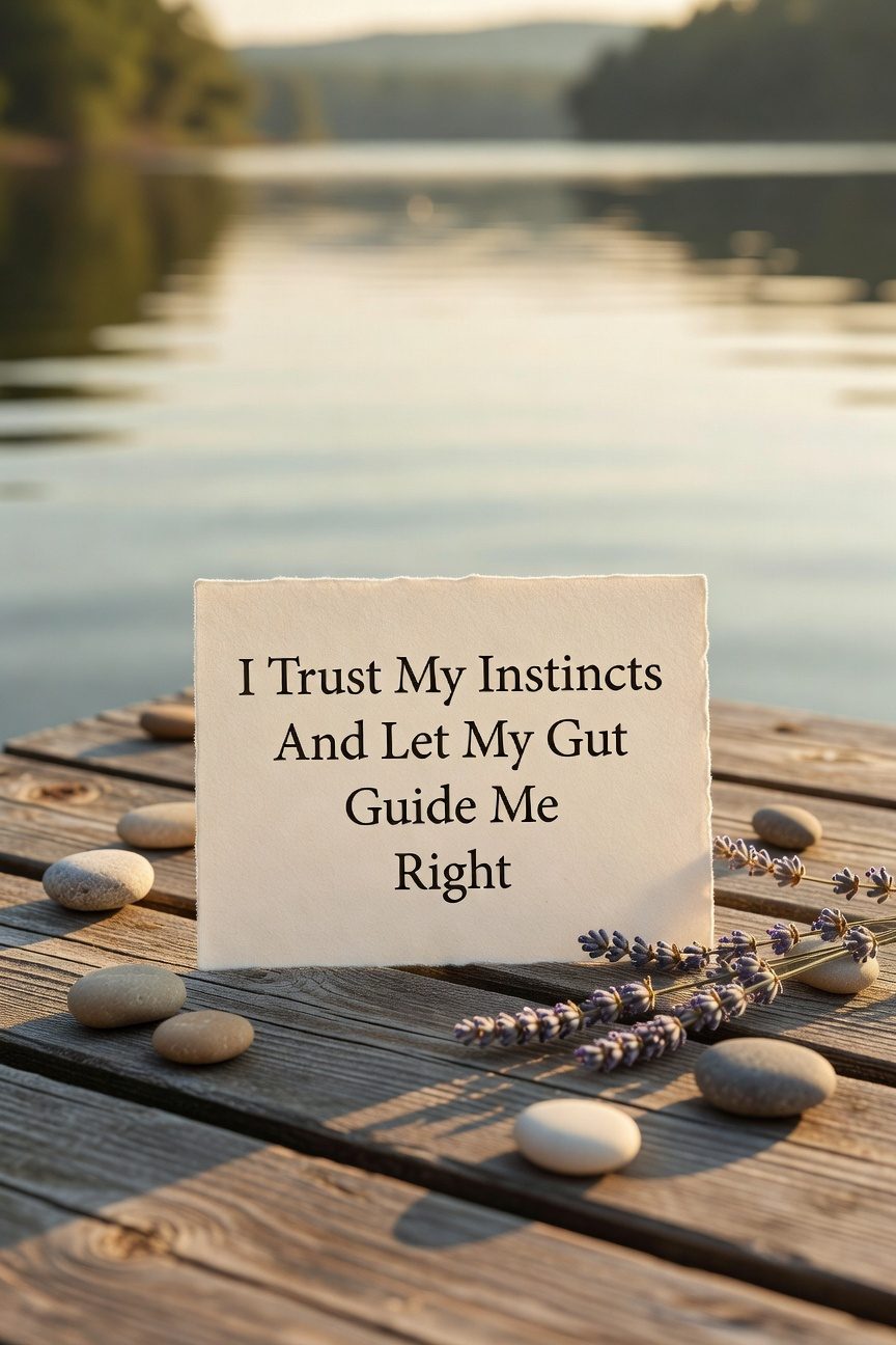 trust your intuition daily