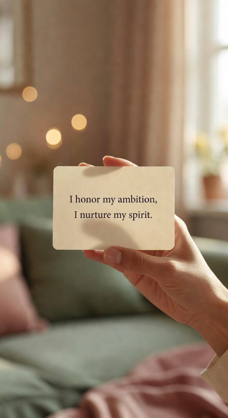 balancing ambition with kindness