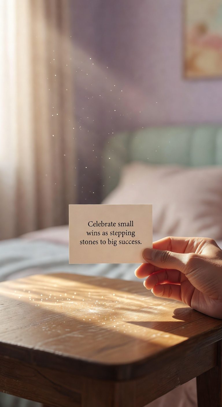 celebrate tiny daily victories