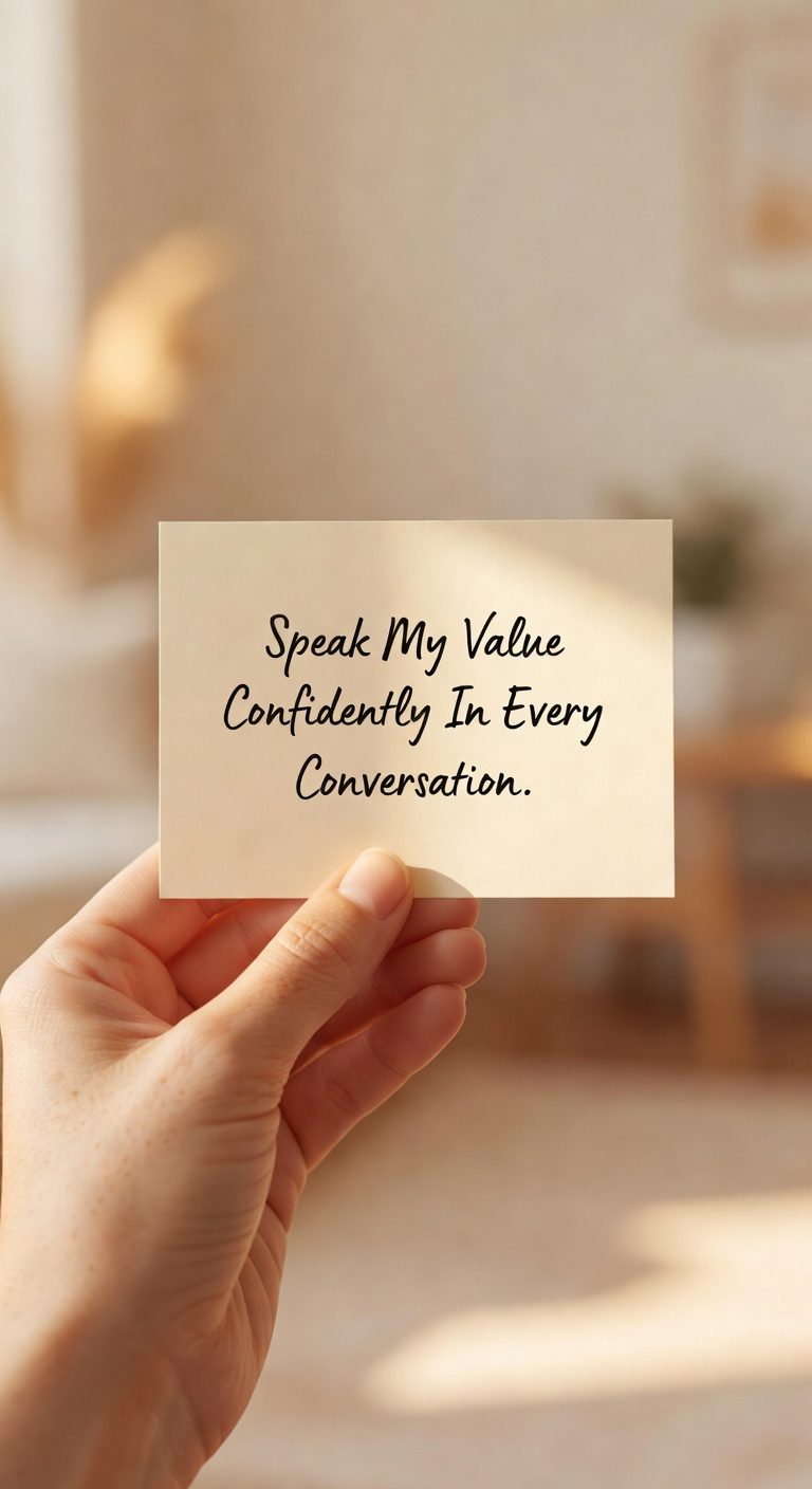 confident authentic present communication