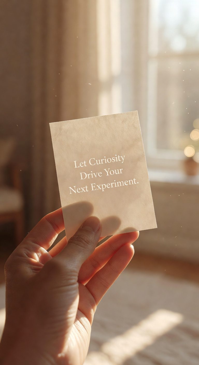 curiosity guides creative growth