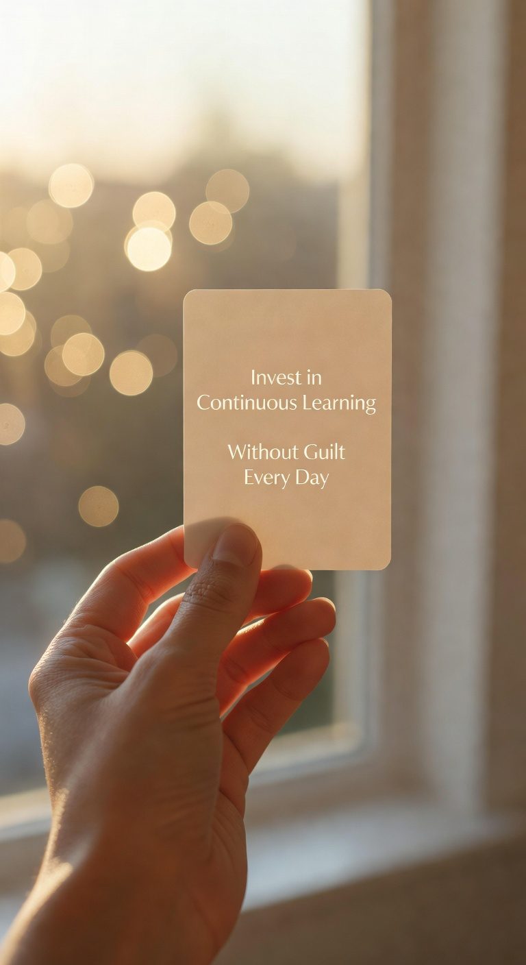 guilt free continuous skill growth
