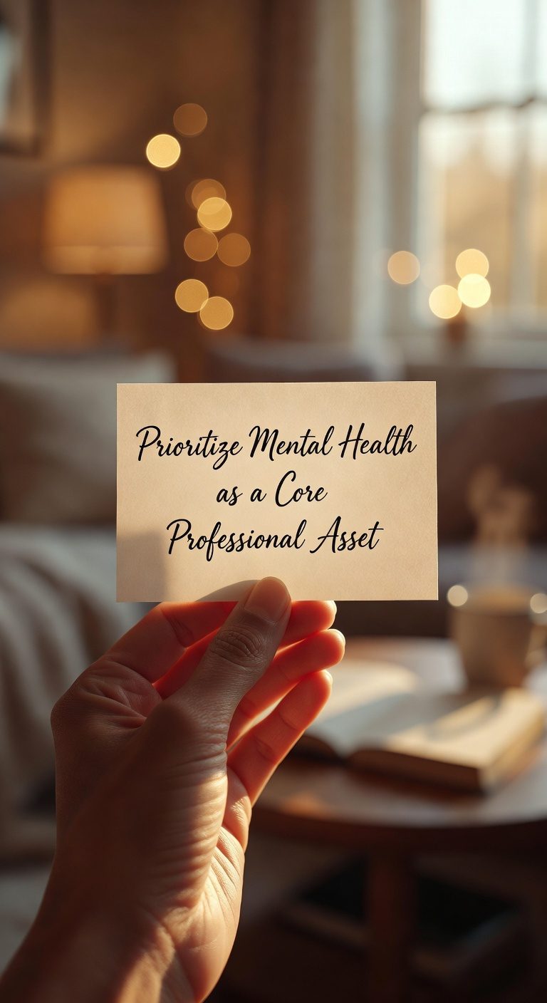prioritize mental wellbeing daily