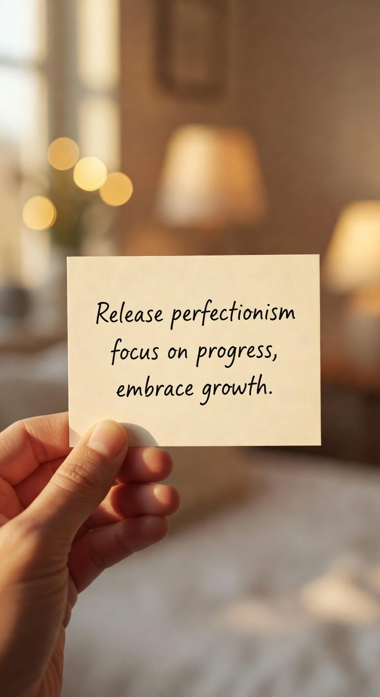 progress over perfection always